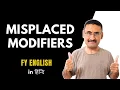 Misplaced Modifiers English Grammar English subject FY English Speaking TET IGNOU