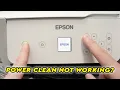 Fix Power Clean Not Working on Epson EcoTank Printer