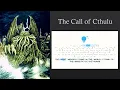 Morse Code Practice - The Call of Cthulu book Part