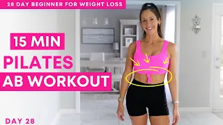 15 Min Pilates Ab workout Pilates Deep Core Sculpt and Strengthen