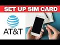 How To Set Up At t Prepaid Sim Card 2026