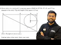 Shown below is a circle and 2 congruent squares PQRS QTUR ST SU and UT are tangents to the