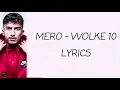 MERO - WOLKE 10 Lyrics
