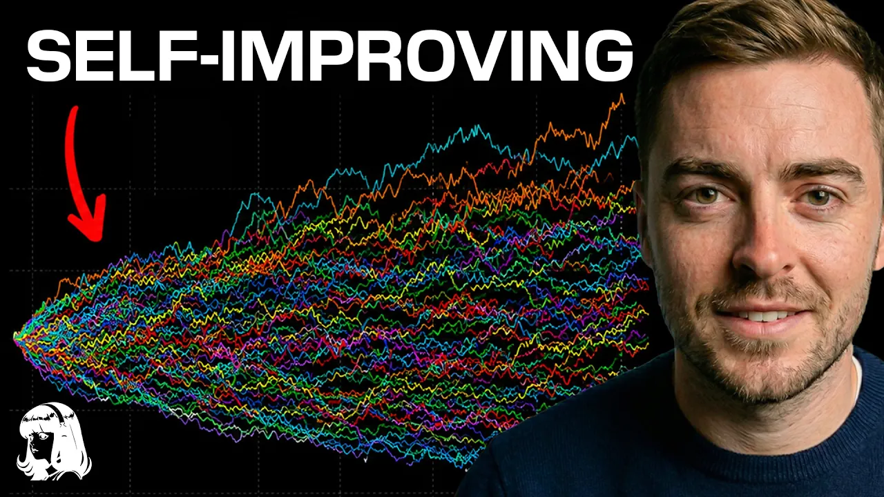 How To Build A Self-Improving AI Trading Agent (Insanely Cool): video thumbnail
