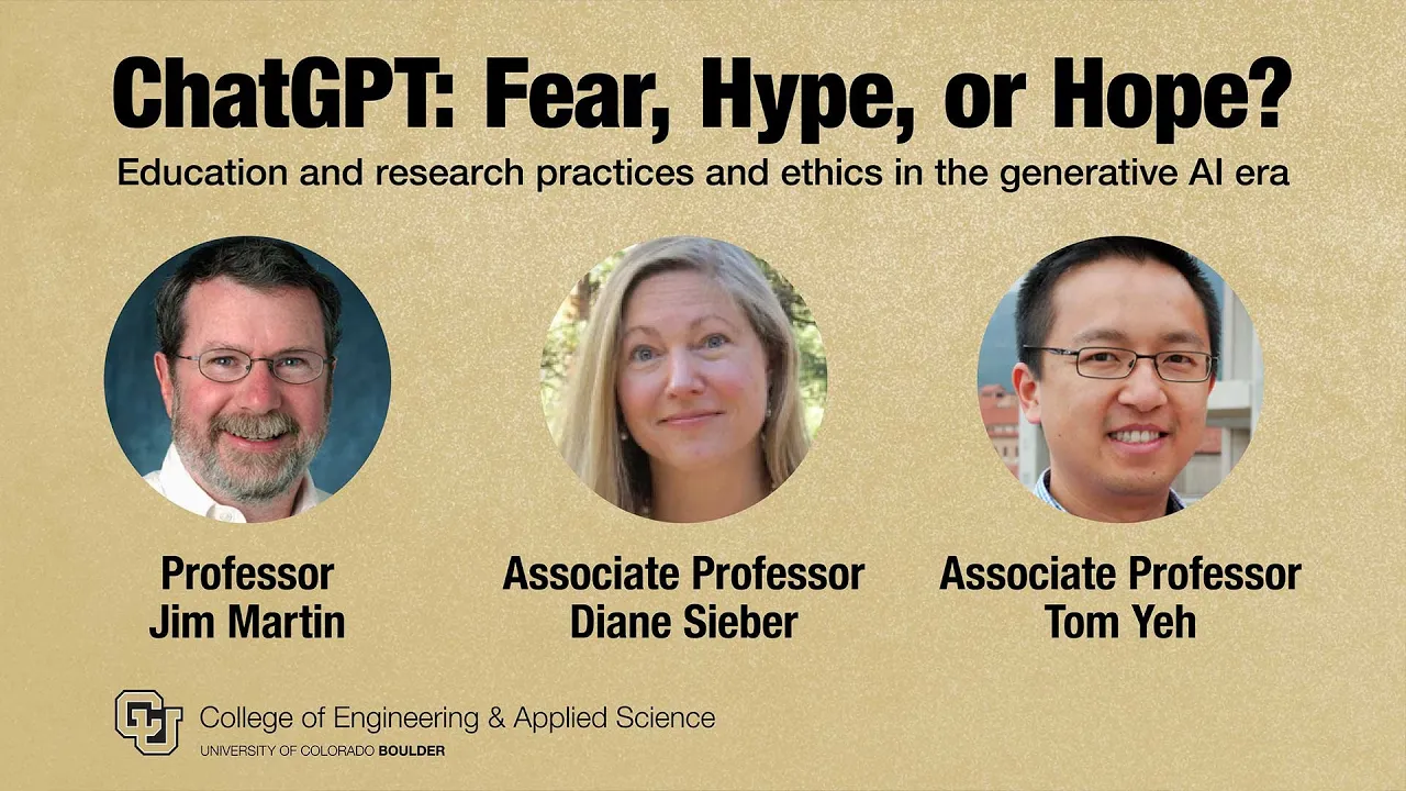 ChatGPT: Fear, Hype, or Hope? Education and research practices and ethics in the generative AI era