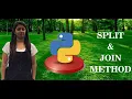 Split Join Method in List Python