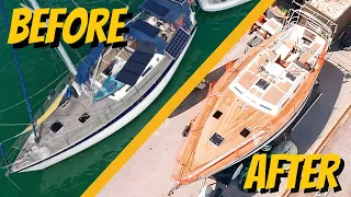 I Refurbish Our OLD TEAK DECK – Phase 1