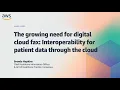 HIMSS22 - The Growing Need for Digital Cloud Fax Interoperability for Patient Data Through the Cloud