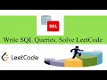 Day 1 Mastering SQL Queries LeetCode 30-Day Challenge
