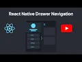 React Native Drawer Navigation Tutorial React Native Full Course 2025