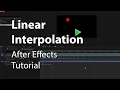 Linear Interpolation Expressions in After Effects - Tutorial