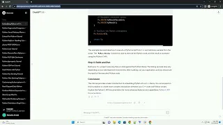 embedding python into c library