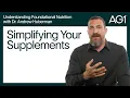 Simplifying Your Supplements with Dr Andrew Huberman for AG1