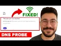 Fix DNS PROBE FINISHED NO INTERNET in Windows 11 10 DNS Not Responding SOLVED