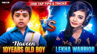 NAVEEN VS LEKHA: யாருக்கு வெற்றி? Free Fire மிரட்டல் gameplay ⚡|| FREE FIRE TAMIL || PVS