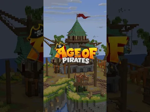 I Joined Pirates only SMP in Minecraft #pirates #minecraft #shorts