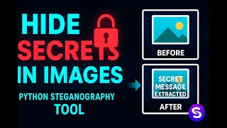 Hide Secret Messages in Images Python Steganography Tool AMAN MUNDRA