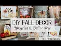 DIY Fall Decor Projects - FREE FALL PRINTABLES Koala No Spray Decals