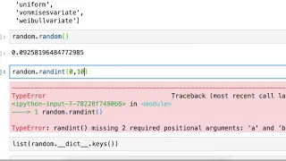 using dir in Python to determine functions and attributes of modules