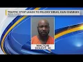Iberia Parish traffic stop leads to felony drug gun charges