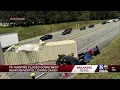 PA Turnpike closed going west near Denver following crash