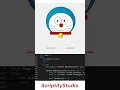 Realistic Doraemon using HTML CSS JavaScript Mouse-Tracking Eyes