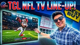 The TCL NFL TV Line-up! QM7L, QM8L, X11L & A300W