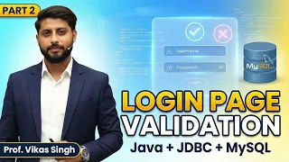 21 Login Page Part 2 Database Connectivity