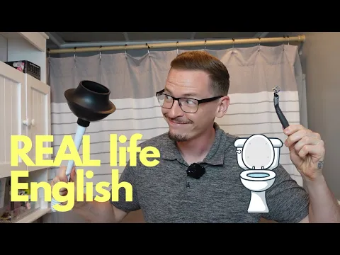 Learn Real-Life English: Bathroom Vocabulary You Need Every Day | Comprehensible Input