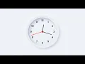 Analog Clock Neumorphism Design HTML CSS JavaScript