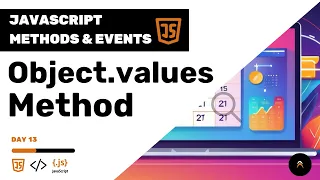 JavaScript Methods Events Challenge Object values Method Day 13