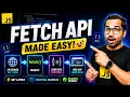 JavaScript Fetch API Tutorial GET POST API Requests Explained