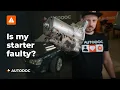 Top 7 signs of a bad starter