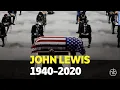 RESTOS DE JOHN LEWIS CRUZAN EL HISTORICO PUENTE EDMUND PETTUS EN SELMA POR ULTIMA VEZ