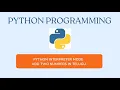 Python Add two number in Interpreter Mode explained in Telugu
