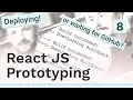 Deploying to the internet - React JS prototyping