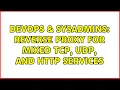 DevOps SysAdmins Reverse proxy for mixed tcp udp and http services