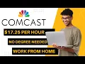 MAKE 17 25 PER HOUR TO WORK FOR COMCAST REMOTE JOB OPPORTUNITY WORK FROM HOME JOBS 2022