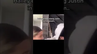 When Hailey Bieber Embarrassing Justin Bieber On A Live Stream Shorts  When Hailey Bieber Embarrassing Justin Bieber On A Live Stream Shorts