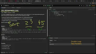 Leetcode easy problem 2974 Minimum Number Game devops python practice