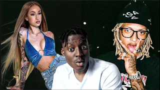BHAD BHABIE CARRIED??? | Lil Candy Paint (Remix) - 22 ft. Bhad Bhabie | REACTION!!