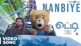 teddy nanbiye video song arya sayyeshaa d imman shakti soundar rajan