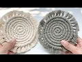 DIY Macrame Coaster Round Macrame Coaster How To Make Them Flat
