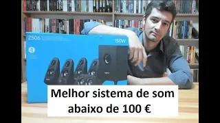 melhores colunas de som por menos de 100 euros
