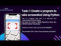 NXTECH-Intern-Pinaki-TAKING-SCREENSHOT-USING-PYTHON-Task-1
