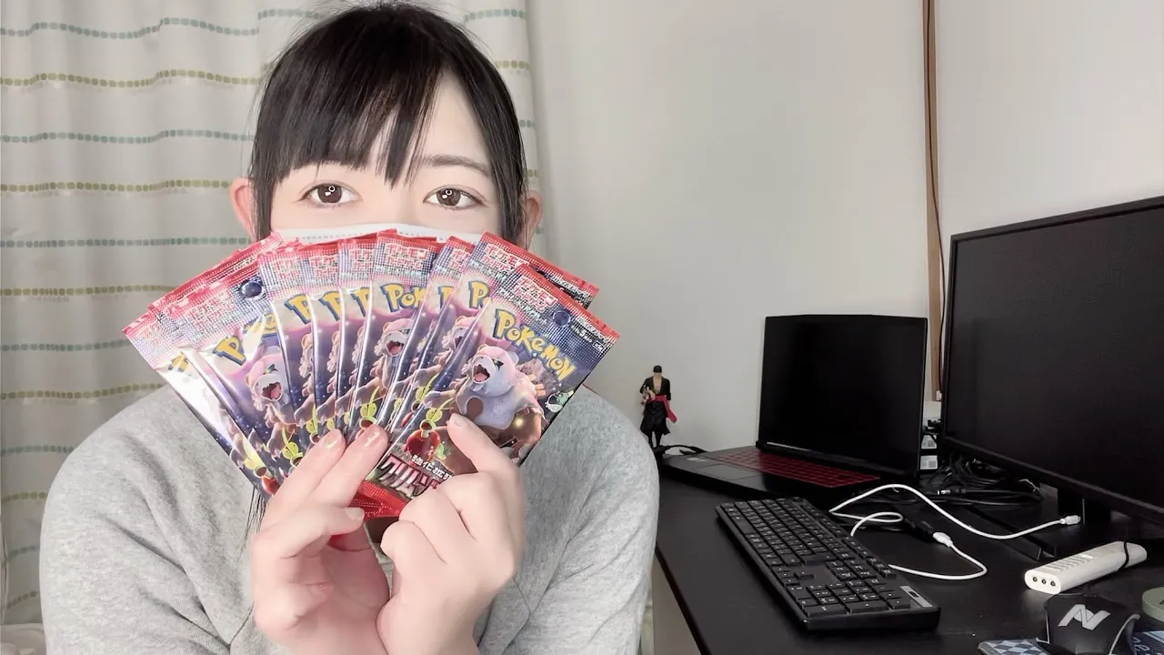 【ポケカ】最新弾クリムゾンヘイズ開封した結果　1 | まなちゃんの日常｜YouTubeランキング