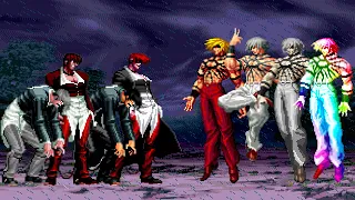 kof mugen iori yagami team vs orochi team