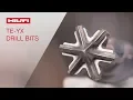 DEMO of Hilti TE-YX 6 cutter head hammer drill bits