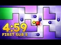 Completing The World s Hardest Game In Under 5 Minutes