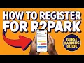 How to Register for R2Park - Guest Parking Registration Guide